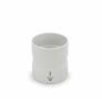 Водостік Муфта труби 85 біла Арт.002512