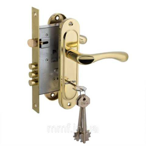 Комплект ручек с замком FZB ET-13110 55мм Арт.15-110-003