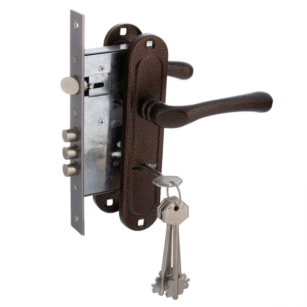 Комплект ручок із замком FZB ET-13110 55мм Арт.15-110-004