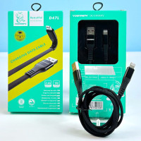 Кабель Denmen Lightning D47L 2.4A Арт.37710