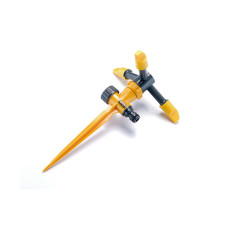 Дощувач коловий з обертовою головкою на пластиковому кілочку СИЛА Арт.551305