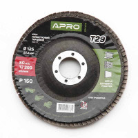 Коло пелюстково-торцеве Р150 конус 125мм (Т29) (КПТ) APRO Арт.830468