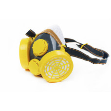 Респіратор протипиловий два клапана два картриджа  СИЛА Арт.480302