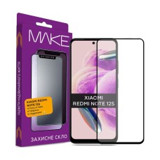 Захисне скло MAKE FC FG чорне для Xiaomi Redmi Note 12S Арт.992250