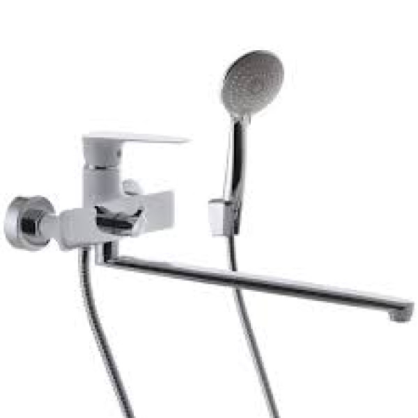 Змішувач для ванної MIXXUS GAVI 006 EURO довгий гусак хром MI1597 Арт.13286