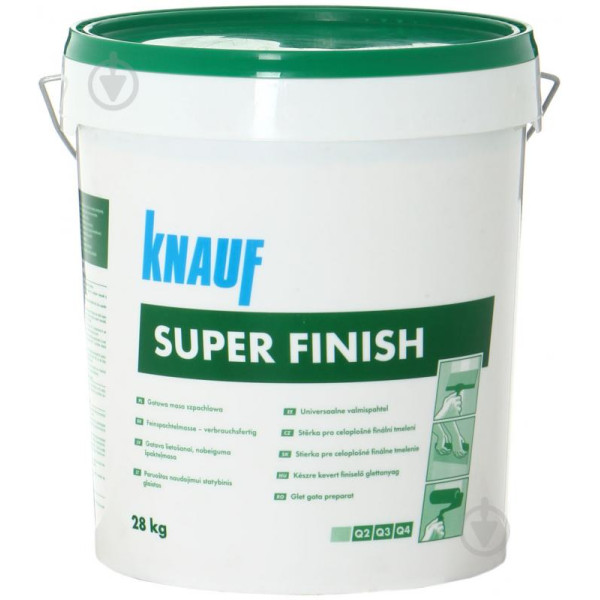 Шпаклівка акрилова Кнауф (Knauf) Sheetrock Super Finish 28кг Арт.111010050