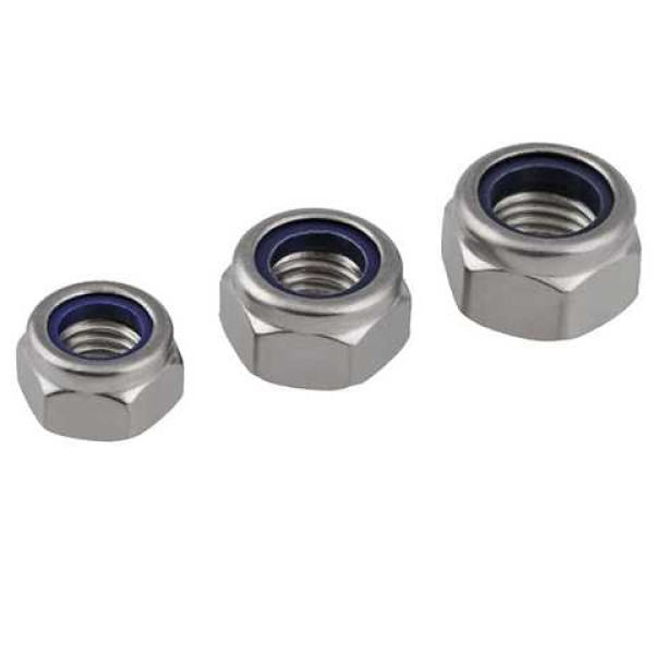 Гайка самоконтряща з нейлон. вставкою М5 (блістер 50шт) Арт.0106204002