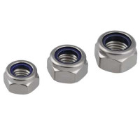 Гайка самоконтряща з нейлон. вставкою М6 (блістер 25шт) Арт.0106204003