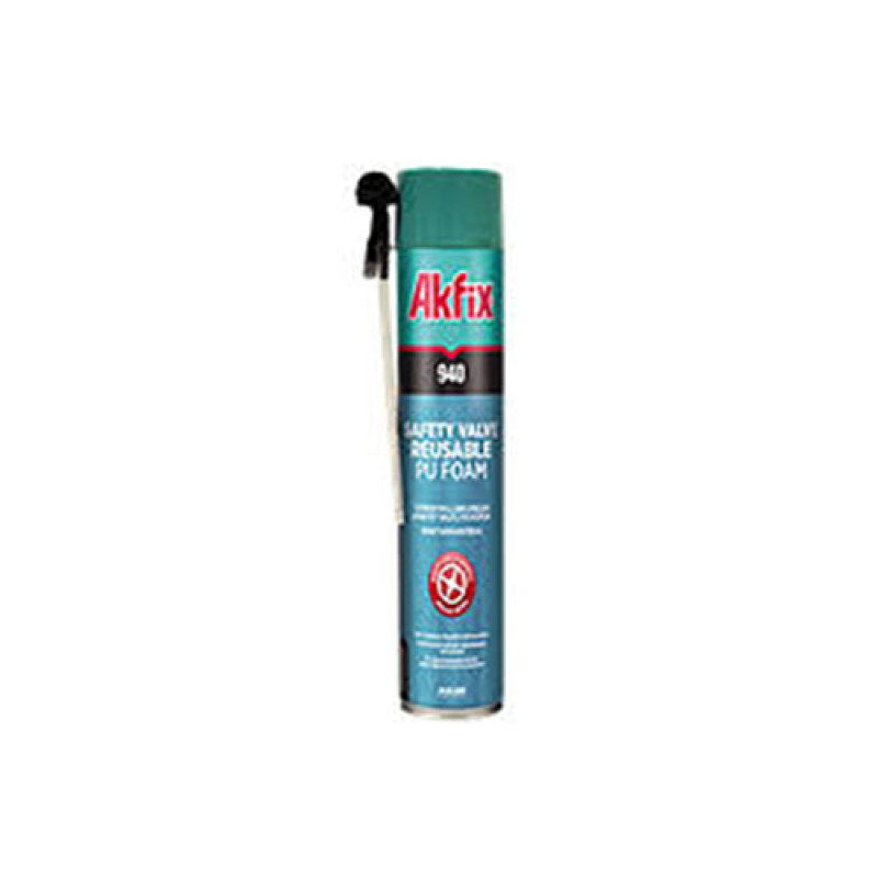 Пена с многоразовым клапаном Всесезонная 940 750мл Akfix